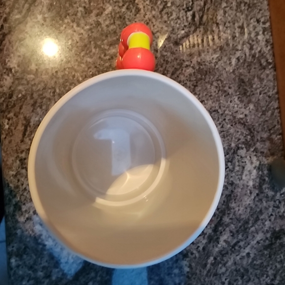 Vintage 1990 Ringling Bros and Barnum & Bailey Circus 3D Neon Clown Plastic Mug - Picture 5 of 6